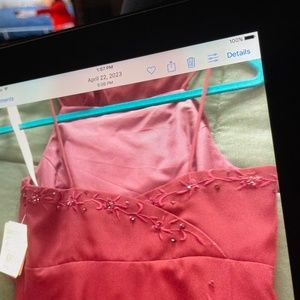 Gown Size 4 Plum Colir